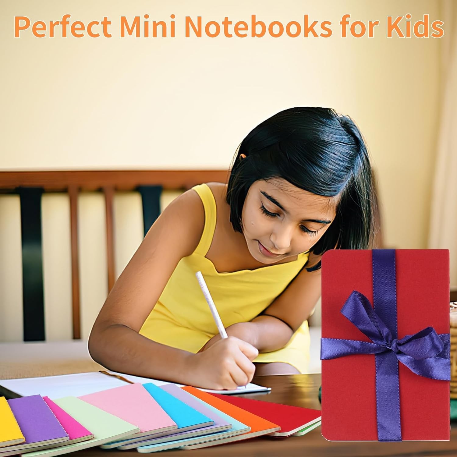 12 Pack Mini Pocket Notebook 3.5 X 5.5 Inch Lined Small Journals For Kids Cover