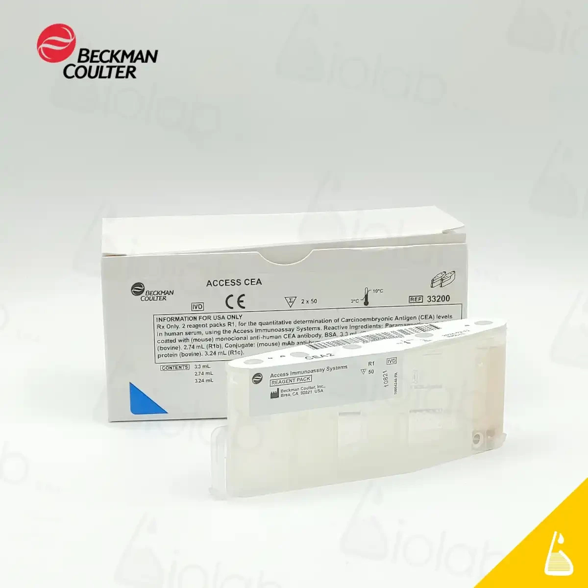 Laboratory Reagents CEA 33200 Immunoassay Exp. Date 02/ 2026