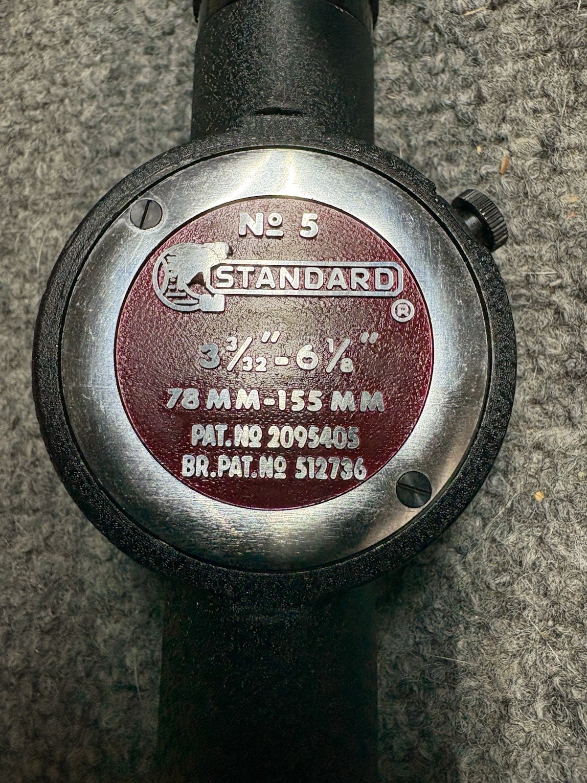Standard Gage Company No 5 Dial Bore Gage 78MM-155MM 3.09″-6.625” 53374LR READ