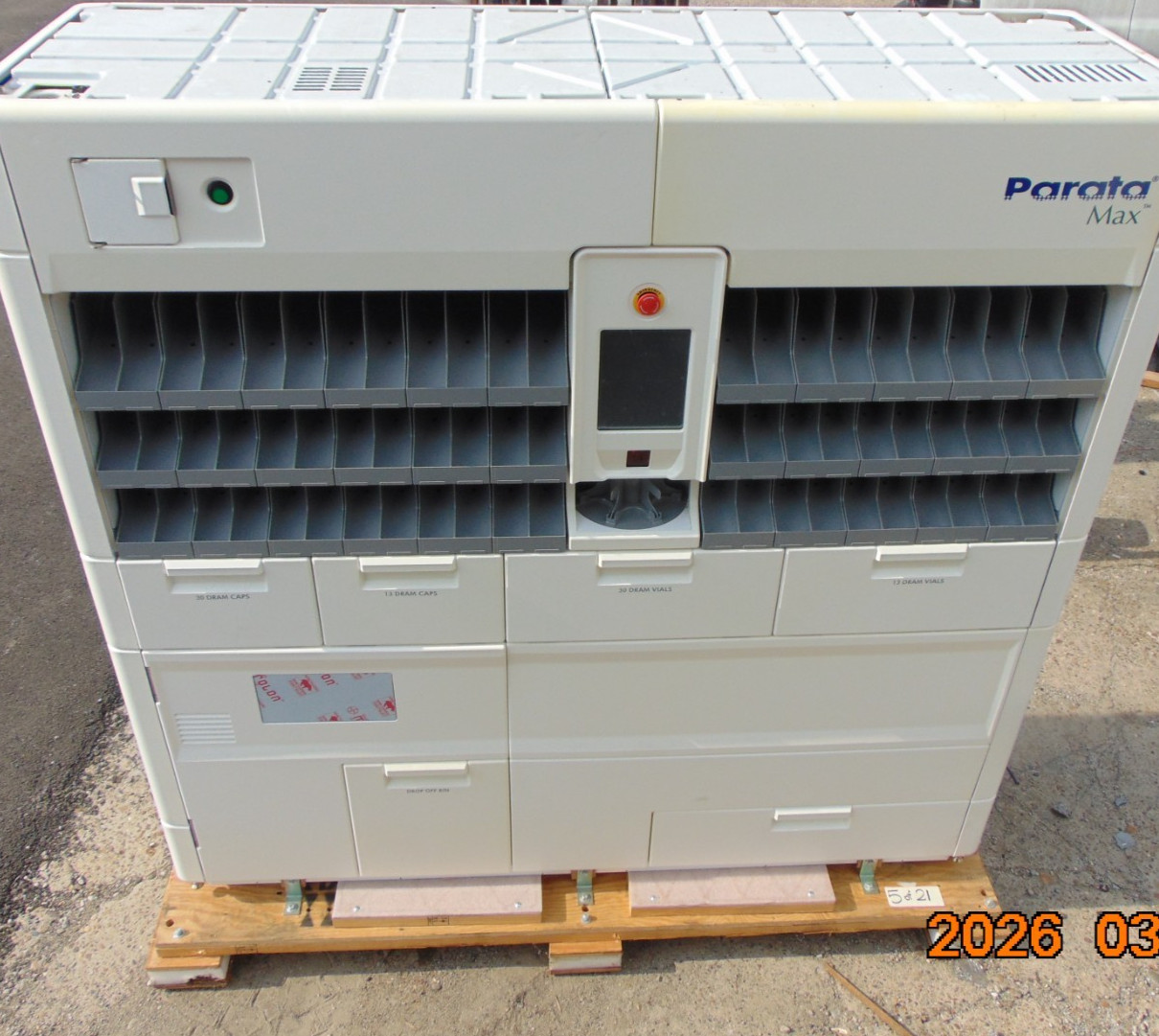 **NEW** PARATA MAX IN STORAGE FROM PURCHASE NEW IN 09 TO 2026 WHEN RELEASED