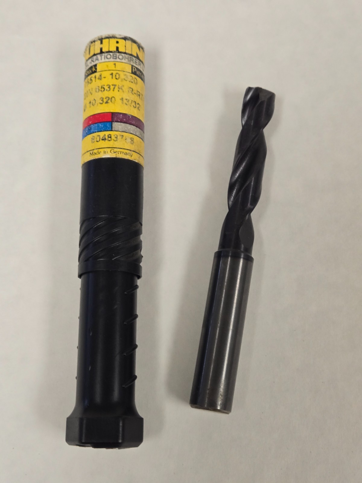 Guhring 05514-10.320 (Series 5514) carbide universal drill Din 6537K R-RT1 13/32
