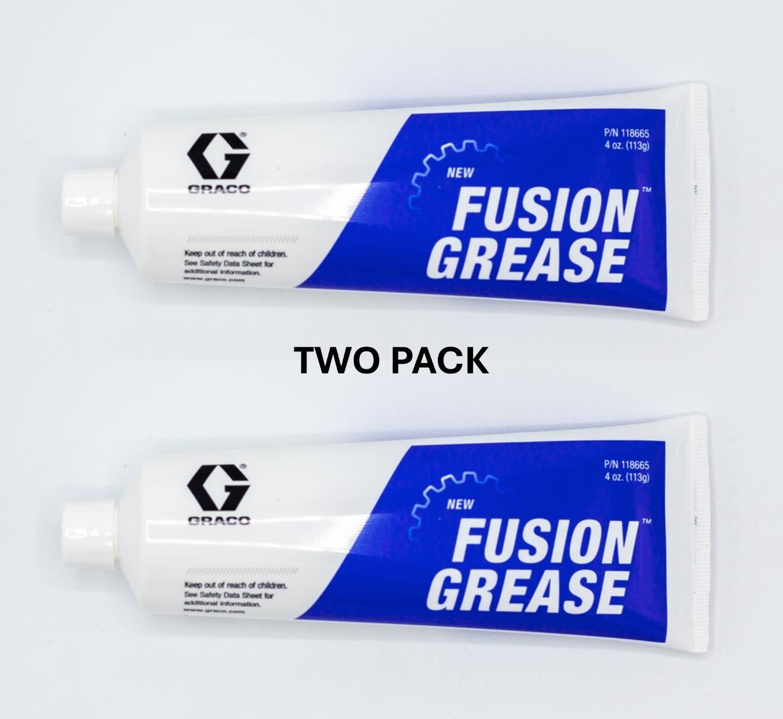GRACO Fusion Gun Grease (4 oz. tube) 118665 – TWO PACK