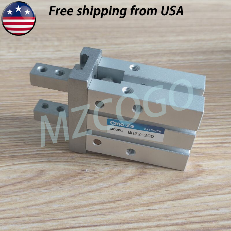 Parallel Style Air Gripper Cylinder For SMC MHZ2-20D Double Action High quality