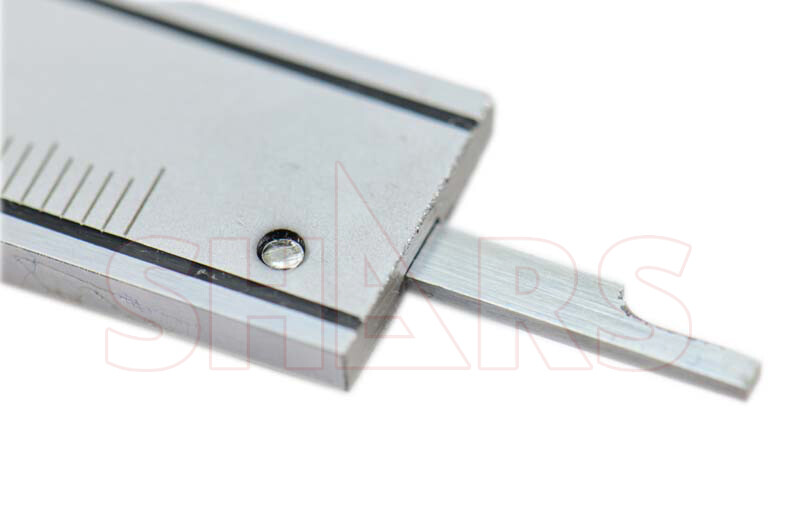 SHARS .001″/.02MM 6″ Precision Vernier Caliper NEW P}