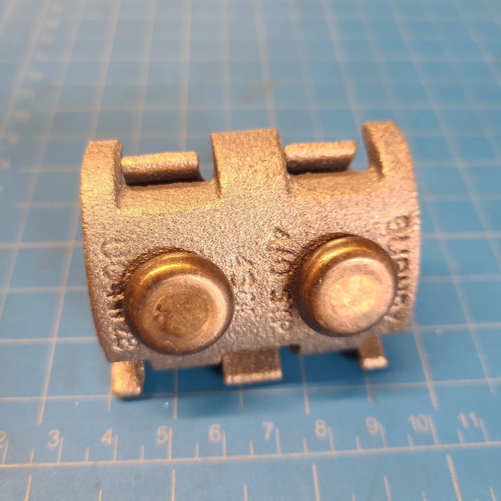 Burndy UC4W28: , 4-4/0 Parallel Groove Clamp Solid Copper Conductor