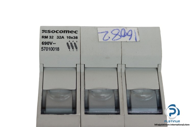 SOCOMEC RM32 10X38 3P FUSE SWITCH DISCONNECTOR_57010018_SOCOMEC RM3210X383P
