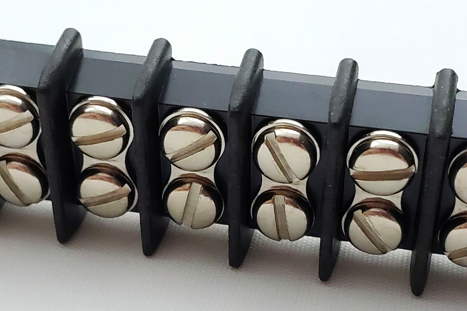 Cinch 14 Position Dual Row Screw Terminal Strip Block Phenolic 5-15/16″ Long