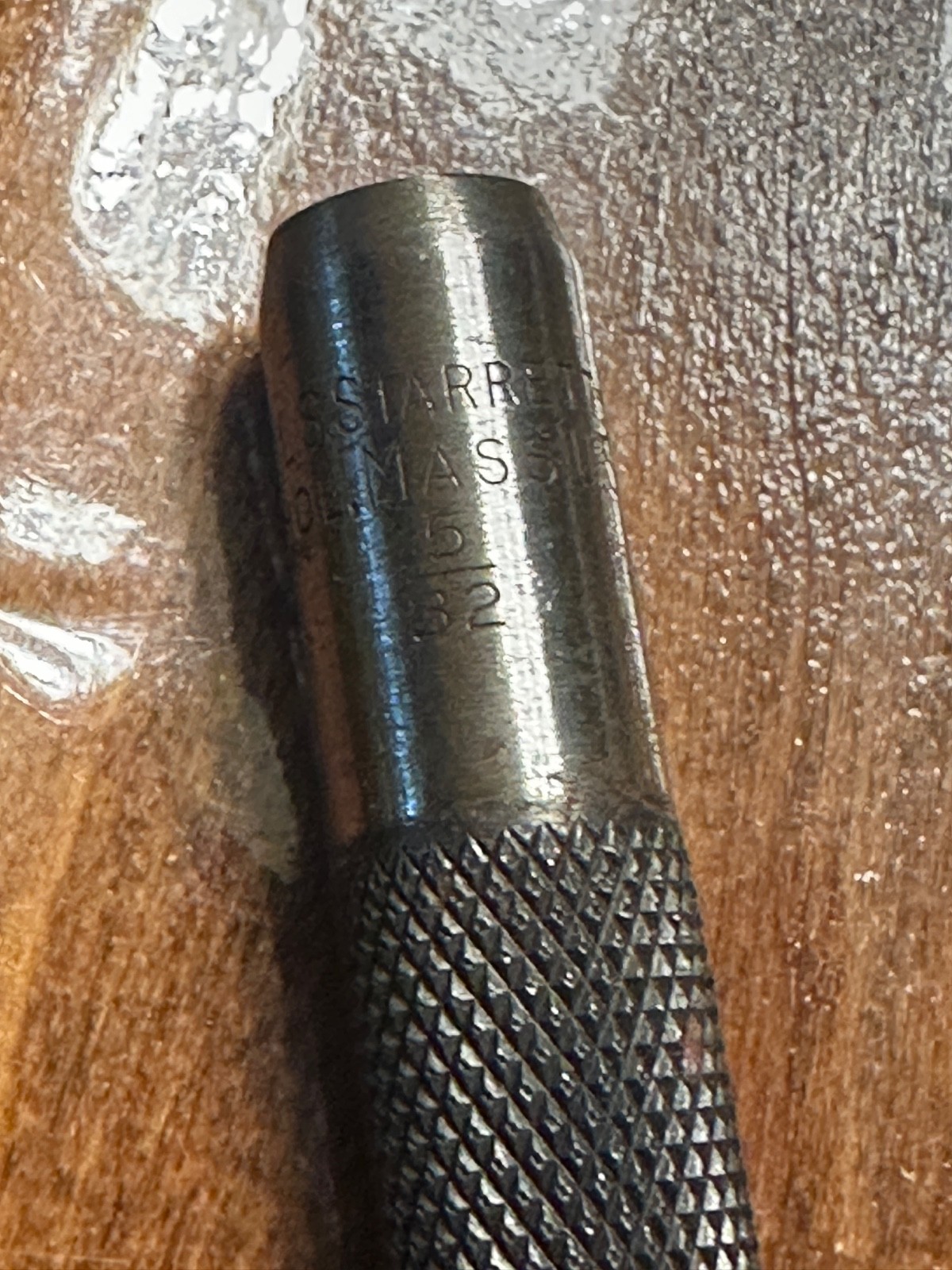 STARRETT 4 PIECE CENTER PUNCH SET- 1/16, 3/32, 9/64, 5/32