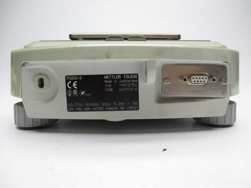 METTLER TOLEDO PG203-S 9-20V UNMP