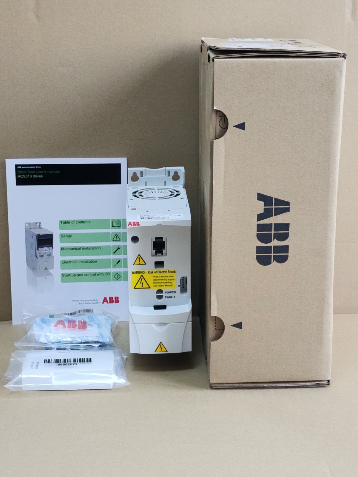 ACS310-03U-09A7-4 ABB ACS310 4KW 440V VFD