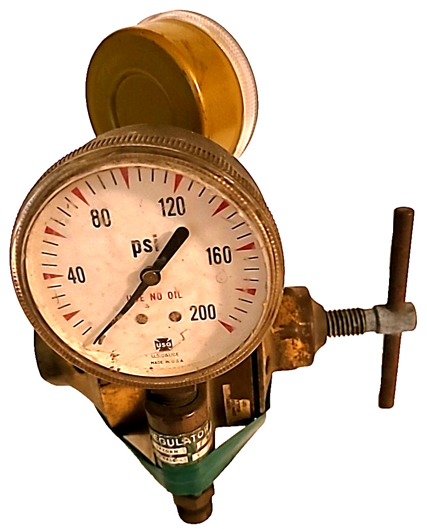 Airco 0806-8456 Oxygen Regulator 200 Psi 540 Rebuilt