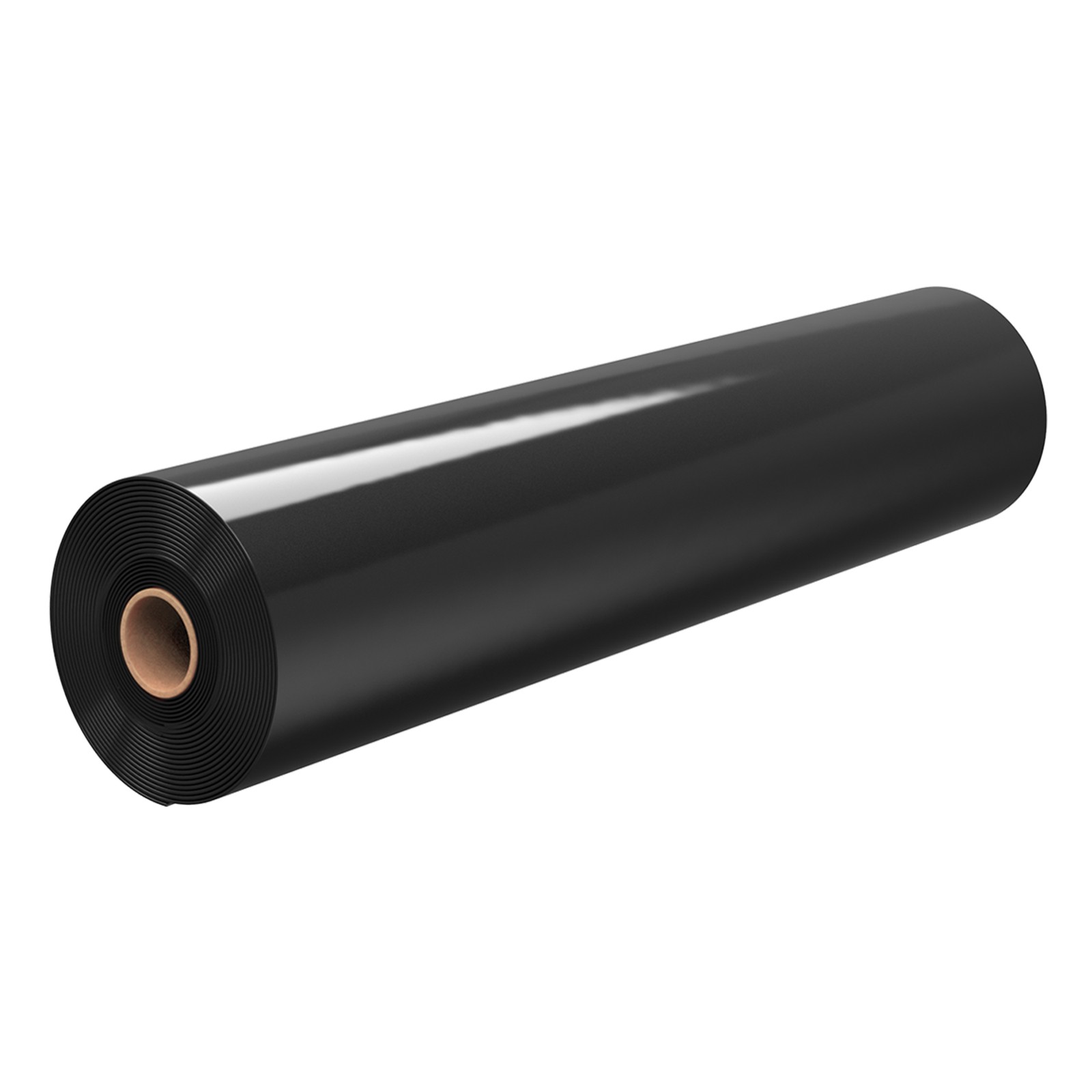 VEVOR 6 Mil Plastic Sheeting Roll 20 x 100 ft Heavy Duty Polyethylene Film Black