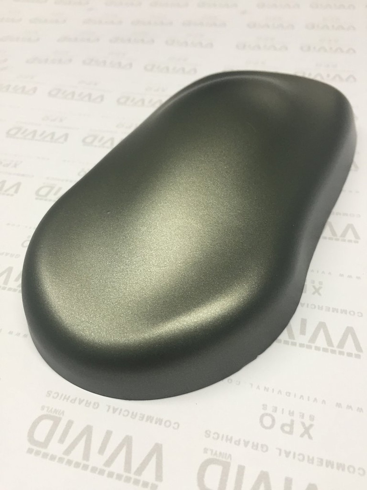 VViViD+ Premium Vinyl Wrap Film (1ft x 5ft, Matte Metallic Dark Green)
