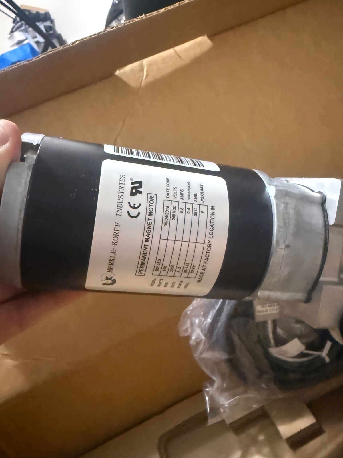 LCN SENIOR SWING MOTOR ASSEMBLY RH 9540-3454/MANUF. # 710182-00