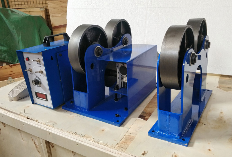 110V Rotary Welding Positioner Digital Turning Rolls Linkage Roller 2200LBS