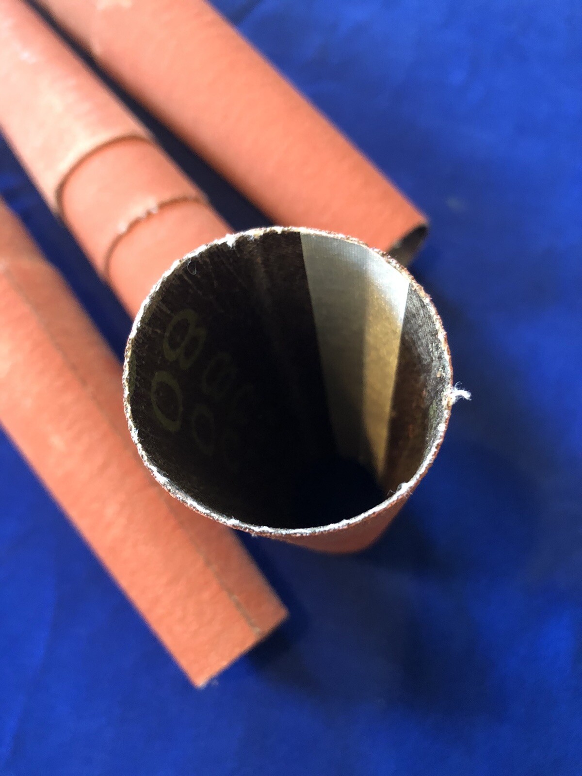 Lot Of 5 3M Cloth 777F Cones, 5 5/8 in x 1 3/4 in x 1 1/4 in, 80 YF-Weight Grit