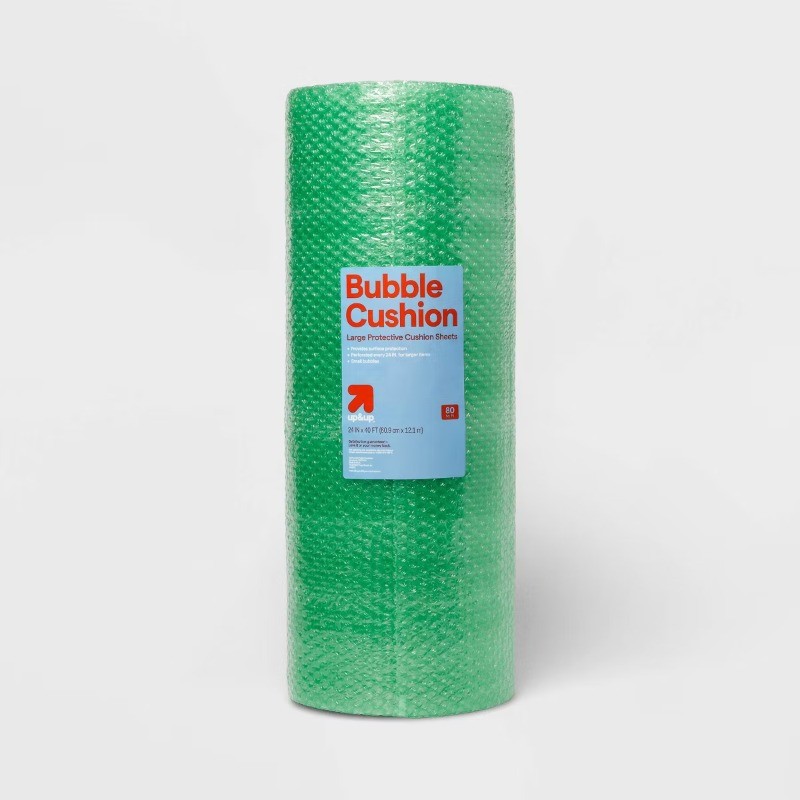 Large Bubble Cushion 80sqft: Moving & Packing, Bubble Wrap, 40’x24″