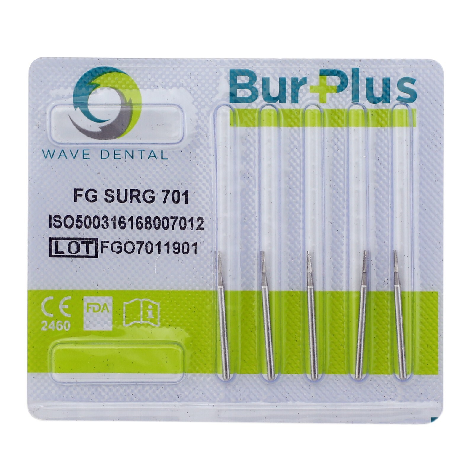 Wave Dental Surgical Length Bur 25mm Tungsten Carbide FG SL Midwest FGOS FG SURG