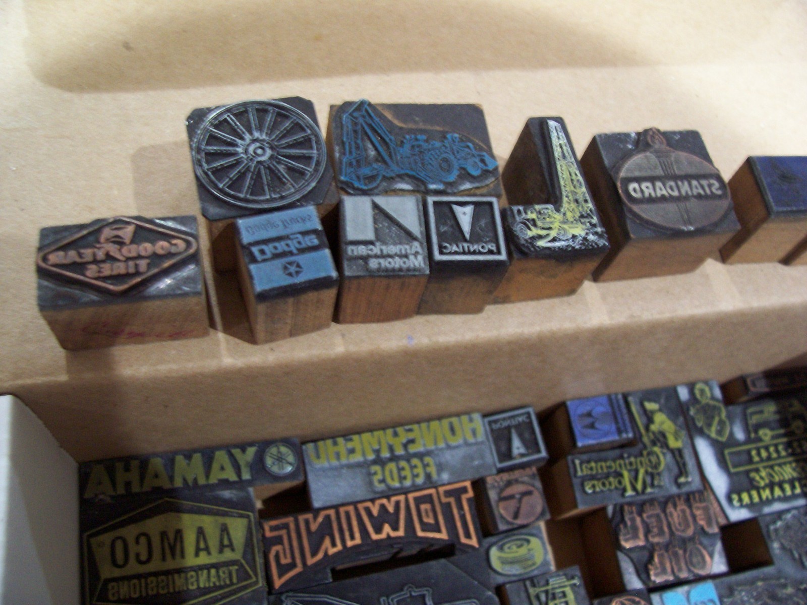 PRINTERS CUTS, Misc. Automotive, gas, oil, etc. 35 in all