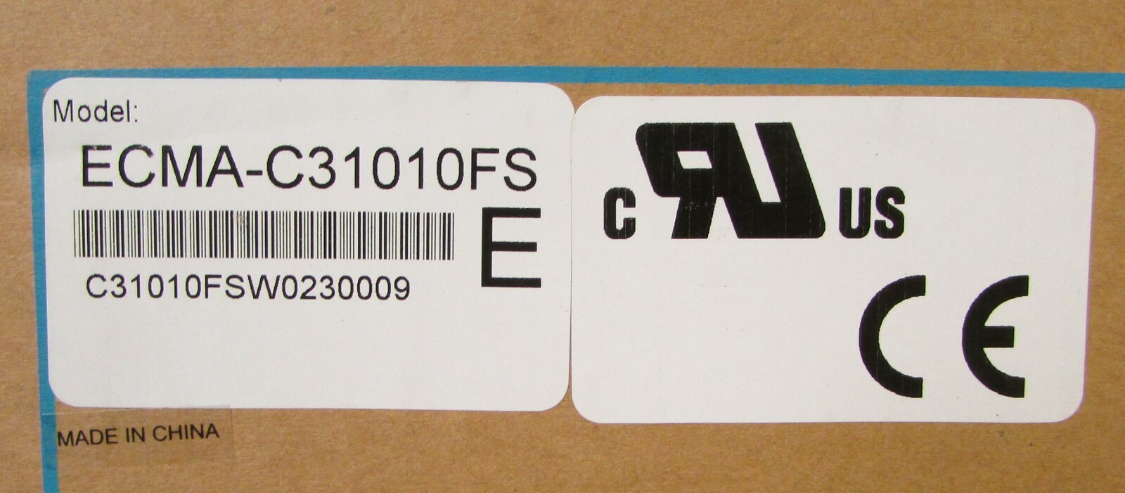 DELTA ECMA C31010FS 1 KW 7.3 Amp 110V AC Servo Motor 3000 r/min