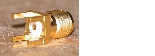 10 Molex SMA Gold Plated Surface Mount PCB Connectors 73251-1260 smt of 73391-00