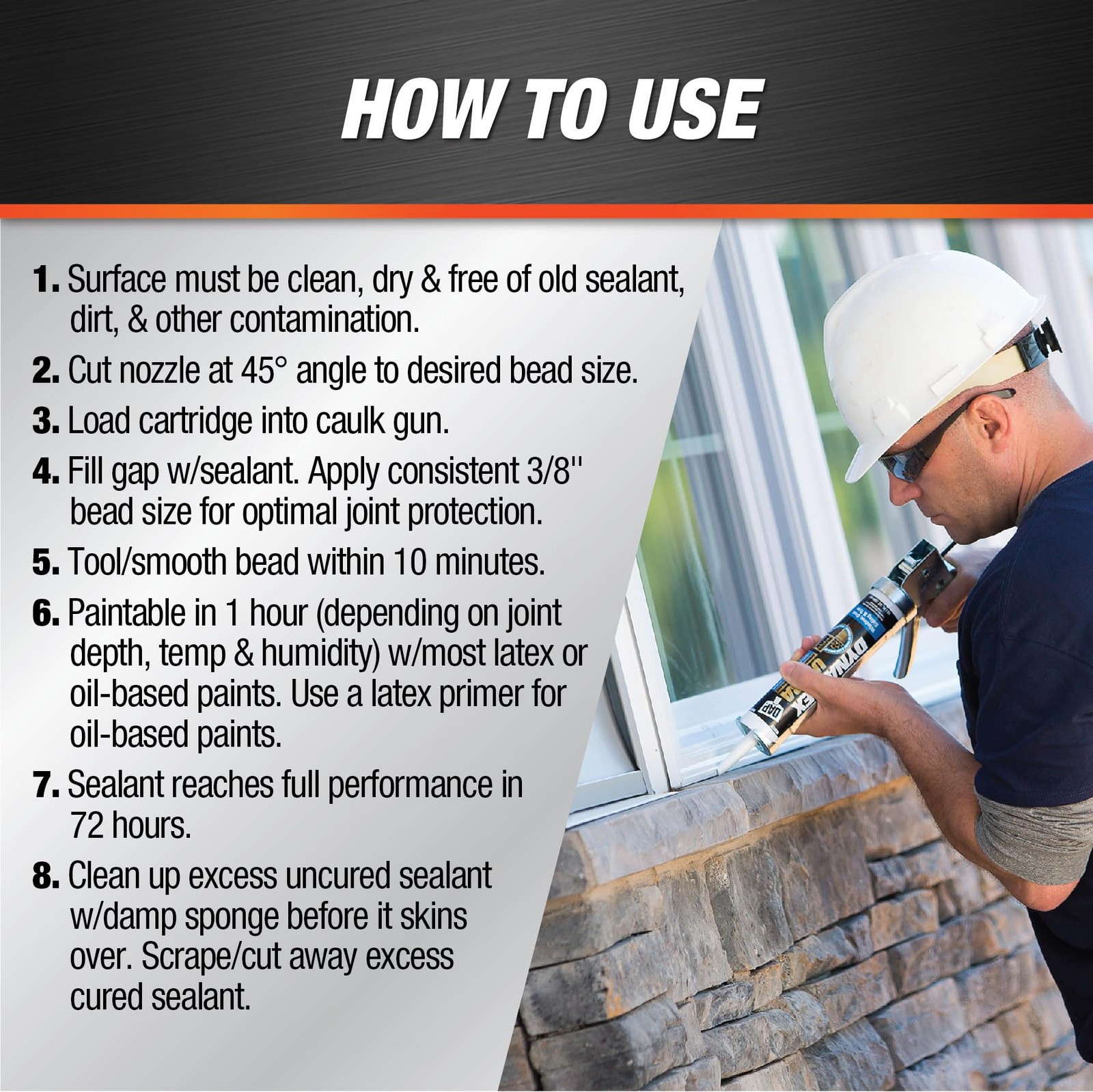 DAP Dynaflex Ultra Advanced Exterior Sealant, Brown, 10.1 Oz Oz, Brown