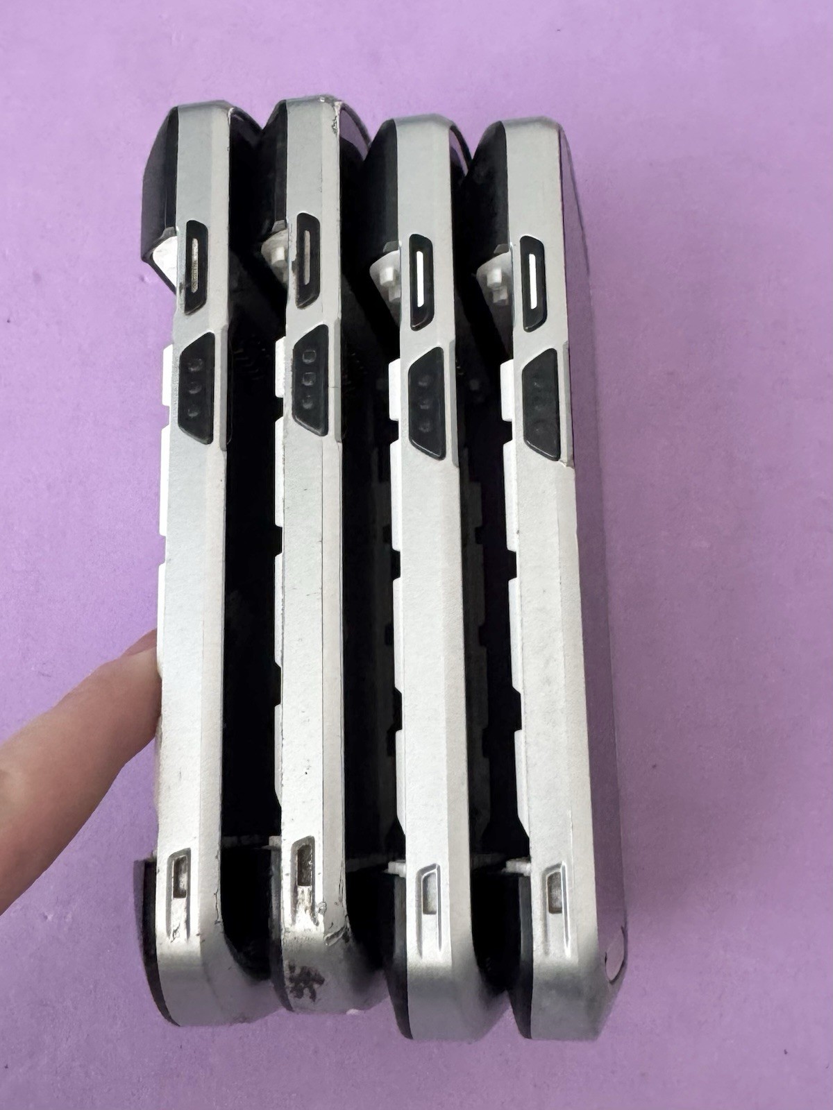 4x *POWER TESTED* Zebra TC56CJ-2PAZU4P-A6 / TC56CJ-1PAZU2P-US Computer Scanners