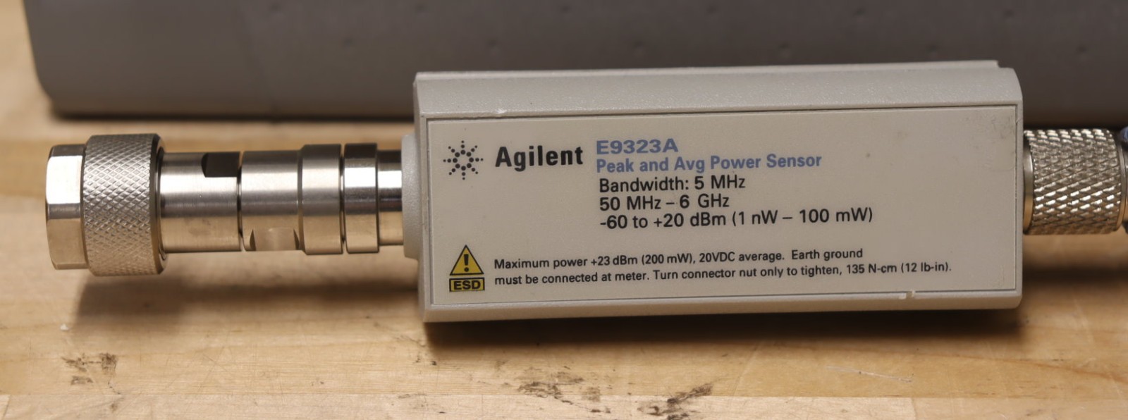 Keysight E4416A Peak/Aver Power Meter w/E9323A Sensor 50MHz-6GHz, 5MHz BW, QTY