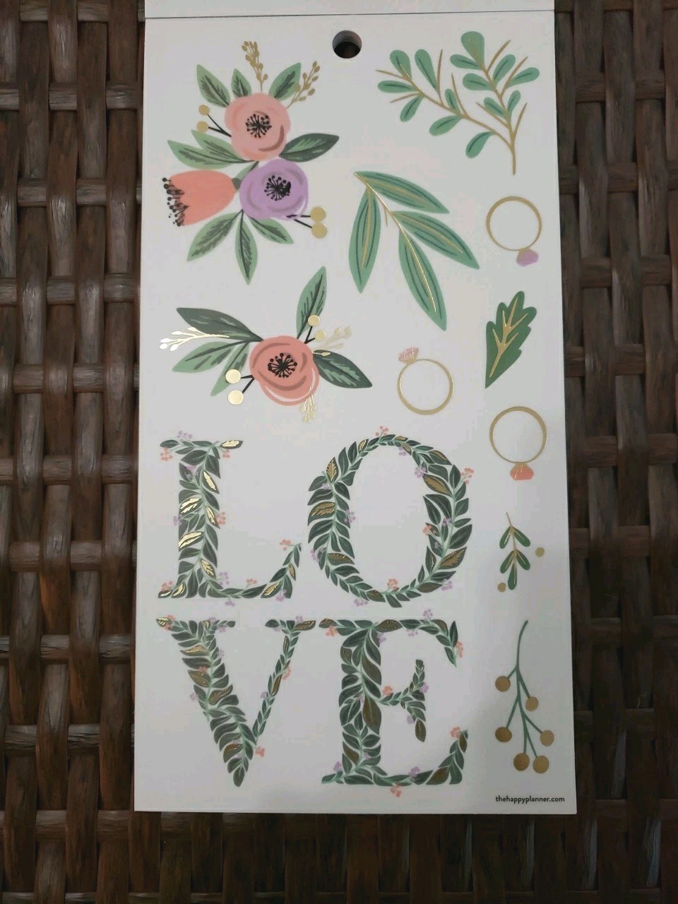 Happy Planner GARDEN WEDDING Value Pack Stickers 1322 Pieces