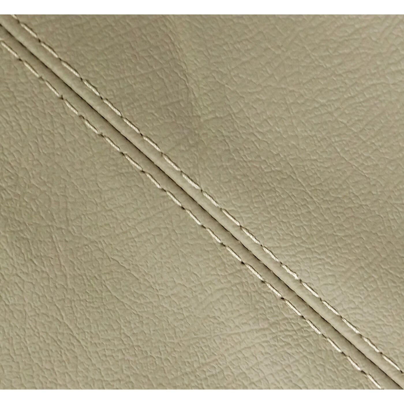 Beige Synthetic Leather Console Armrest Cover F250 99-09 Lobo 99-01 F25-9910