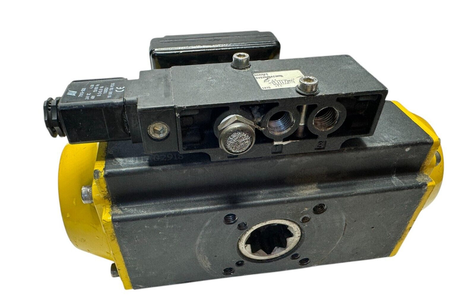 Sharpe SPNII085 Actuator w/SLXS4MH10 WT Limit Switch Indicator & 7019-9DB Coil