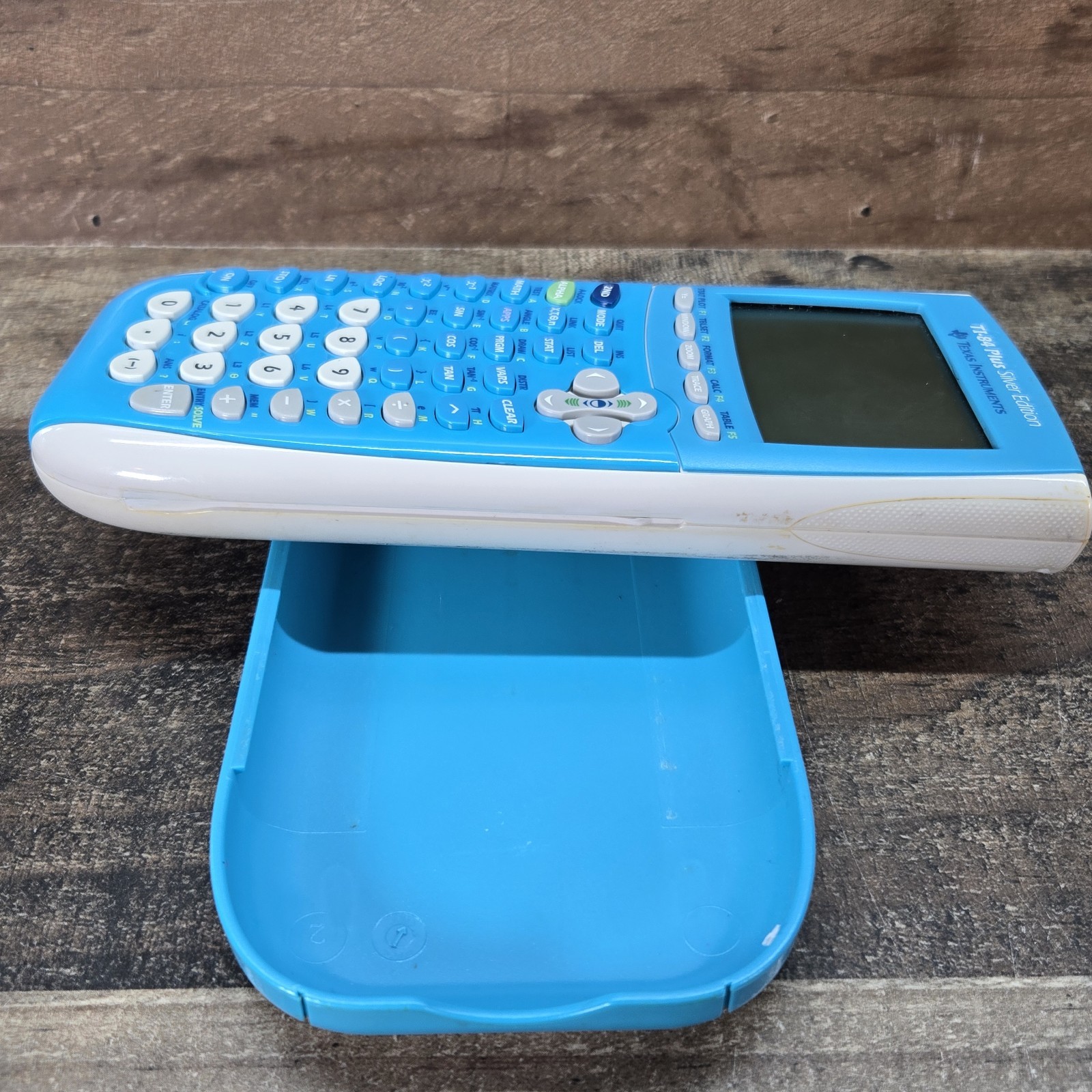 TI-84 Plus Silver Edition Graphing Calculator – Light Blue Free shipping