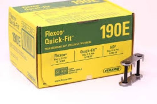 Flexco 190E Pre-Assembled Steel Bolt Fasteners (Box of 25)