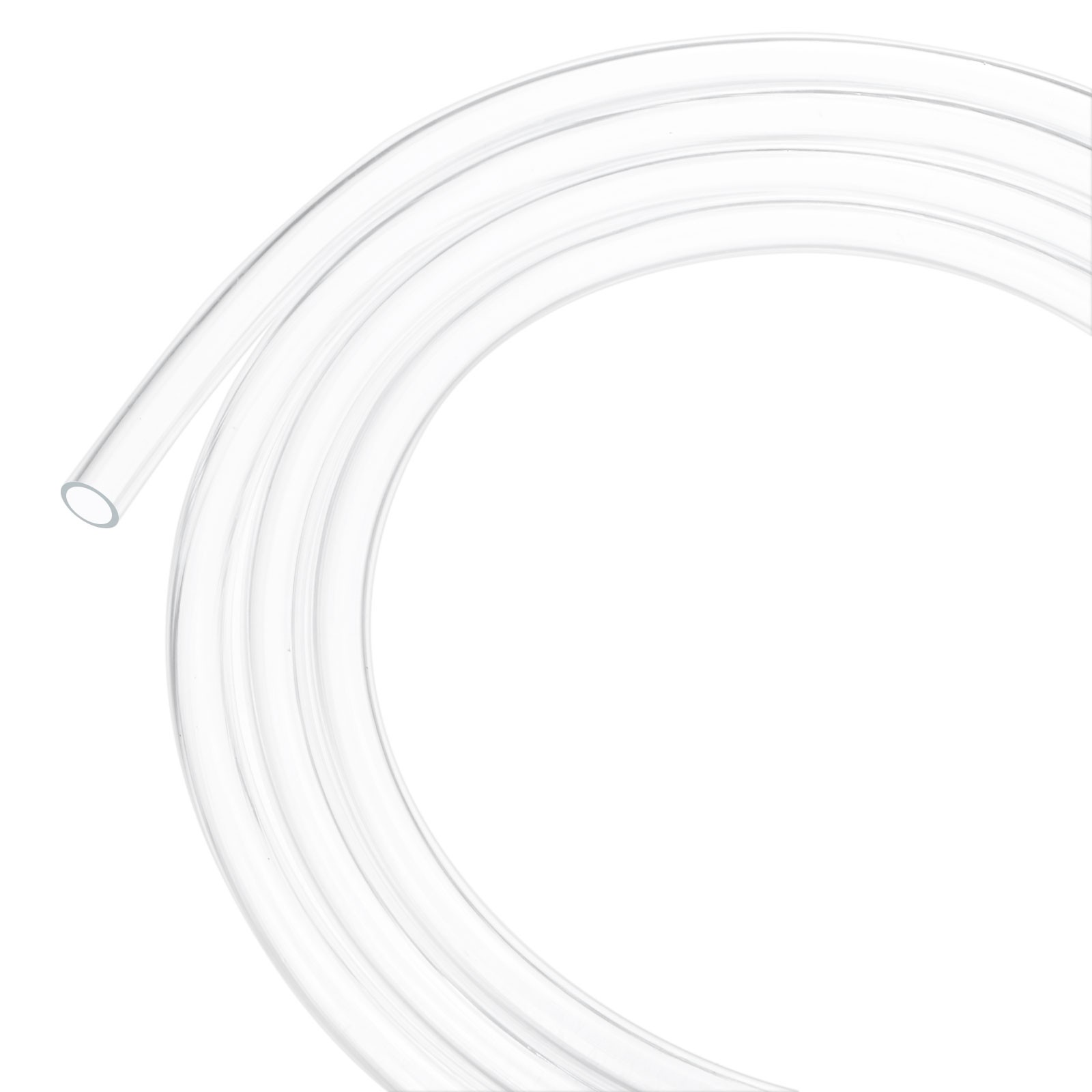 Clear Plastic Tubing, 0.32Inch(8mm) ID 0.39Inch(10mm) OD, 16ft(5m) Length