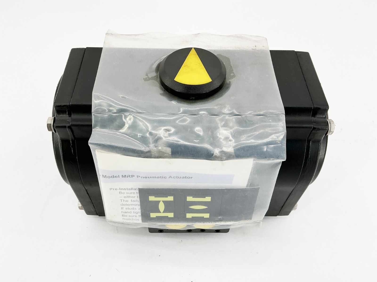 New Tyco Keystone MRP-014U-K-S080 Pneumatic Rack & Pinion Actuator 120PSI