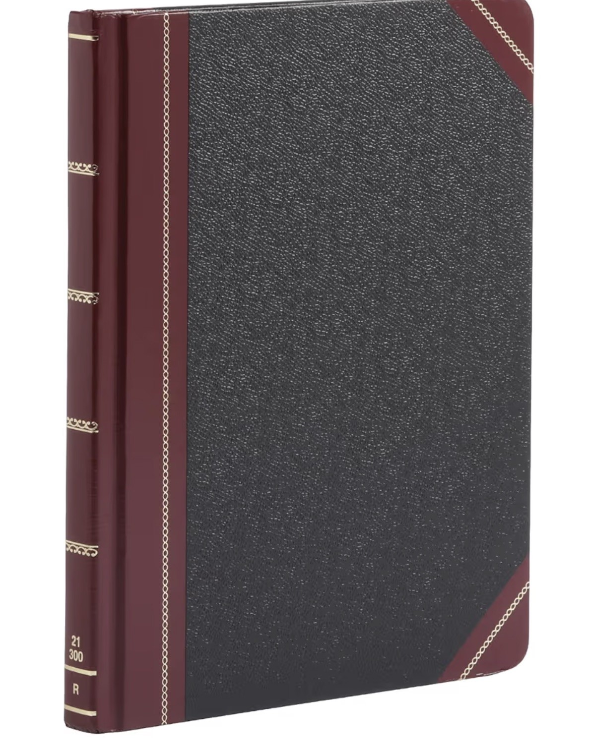 Boorum & Pease 21300R Columnar Book,Record Ruled,300 300 Pages, Black
