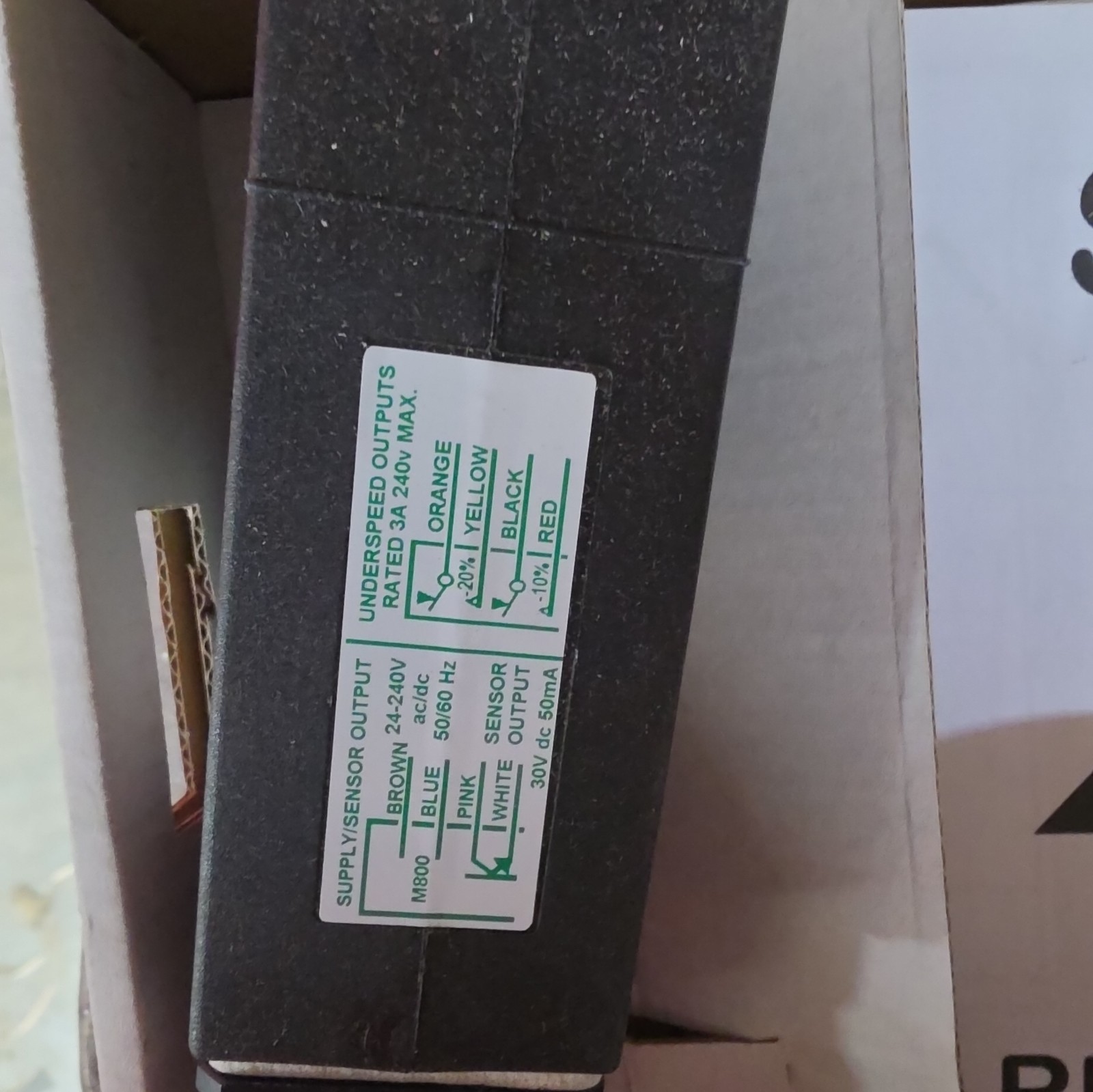 4B M800 Elite M8001V10C-ELITE Speed Switch Under Speed Monitor Multi-Voltage⚡