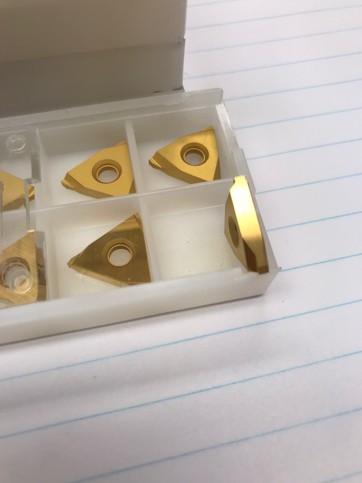 10 Pcs. TNMC32KB .064NW / .034DP NA101P Insert. (loc E15)