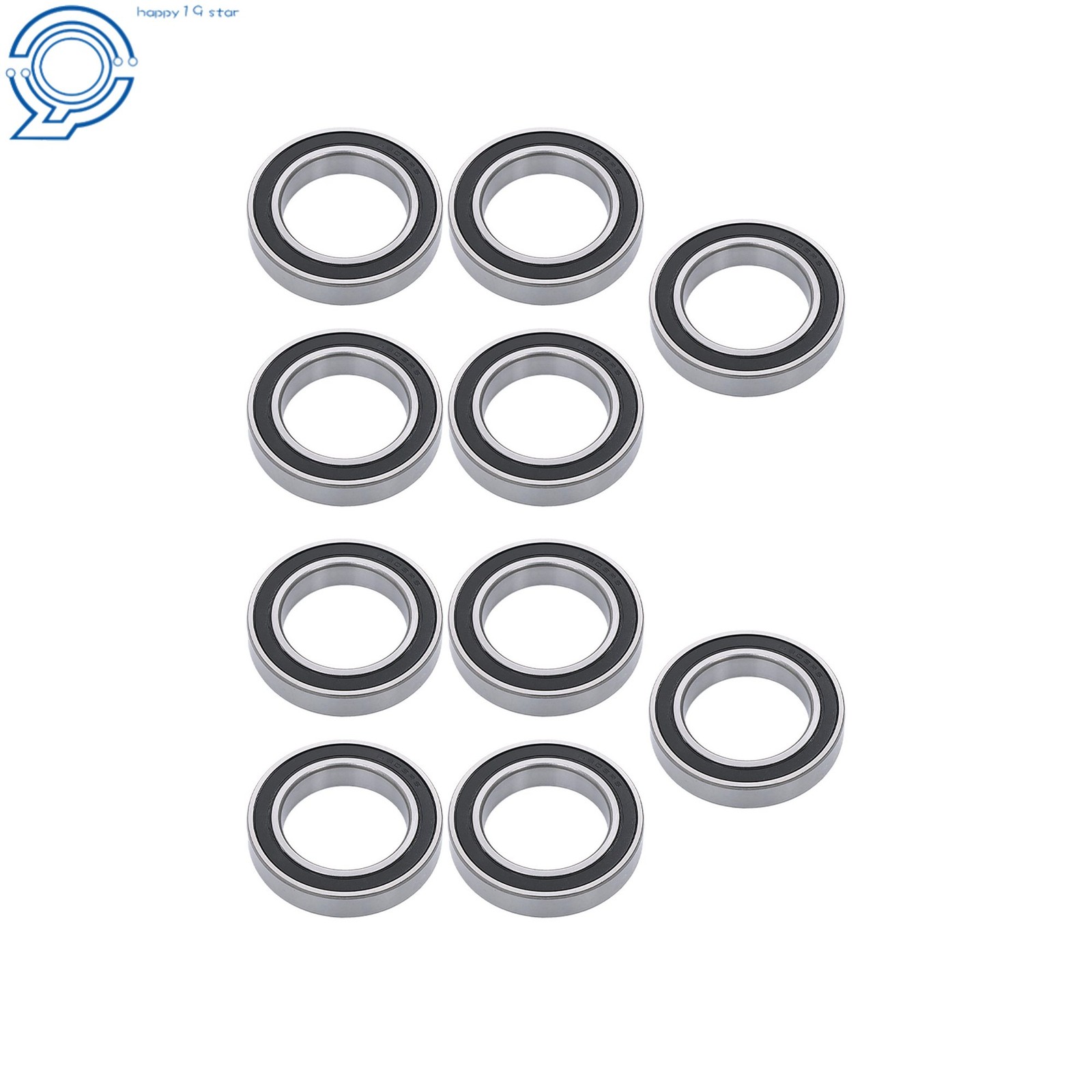 6908-2RS Deep Groove Ball Bearings 10pcs 40x62x12mm Sealed