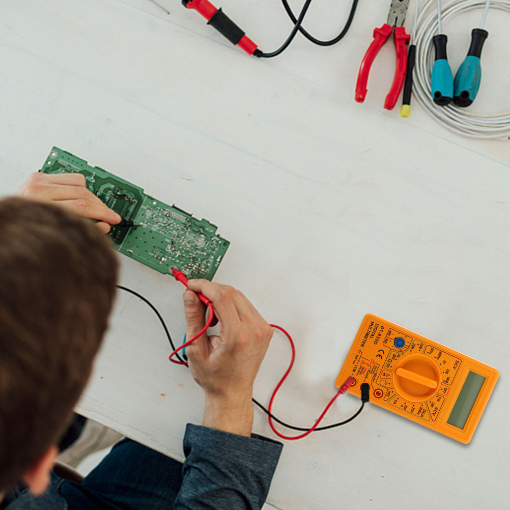 Digital Test Tool Volt Meters and Multimeters Voltage Tester