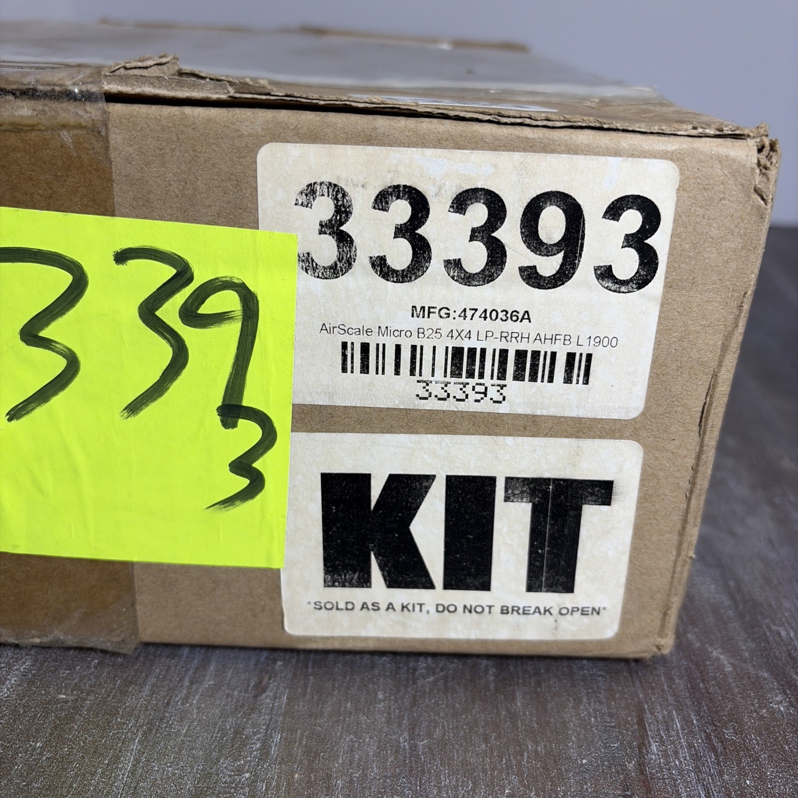 New NOKIA 474036A.103 AirScale Micro B25 4X4 LP-RRH AHFB L1900 Kit Sealed