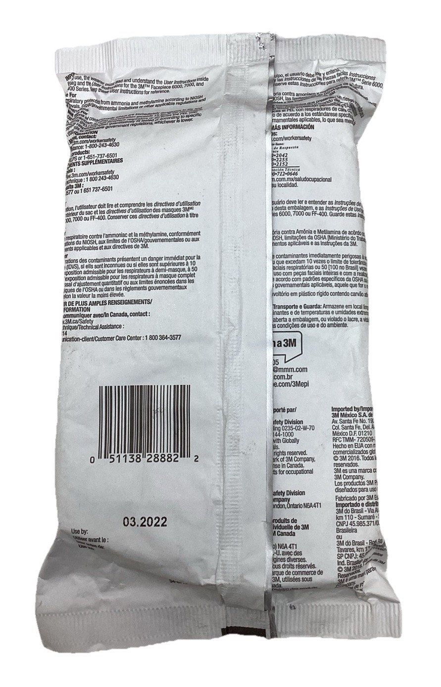 3M PPE Respiratory Protection Replacement Respirator Cartridges Filters USA Made