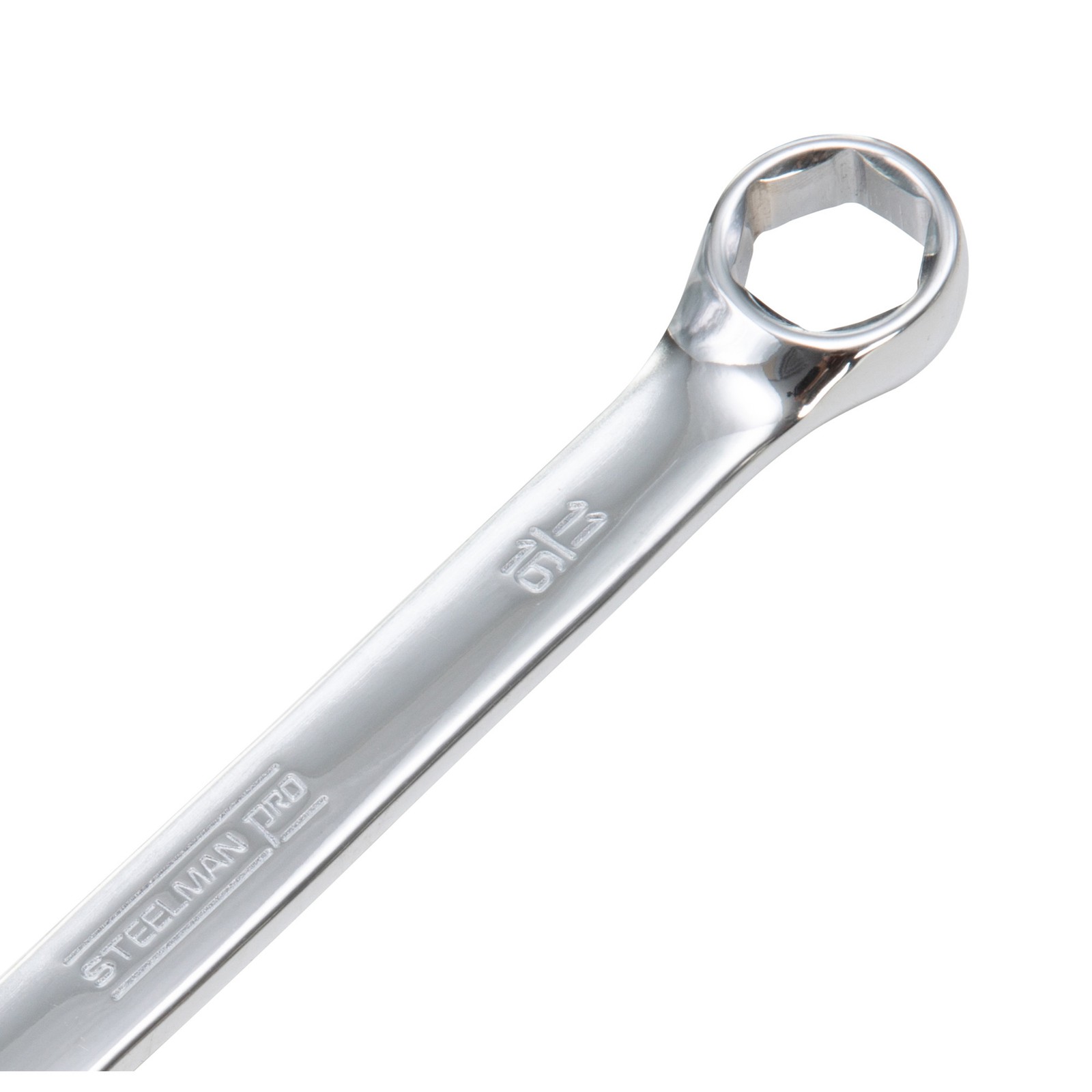 STEELMAN PRO 11/16-Inch Combination Wrench with 6-Point Box End, 78356