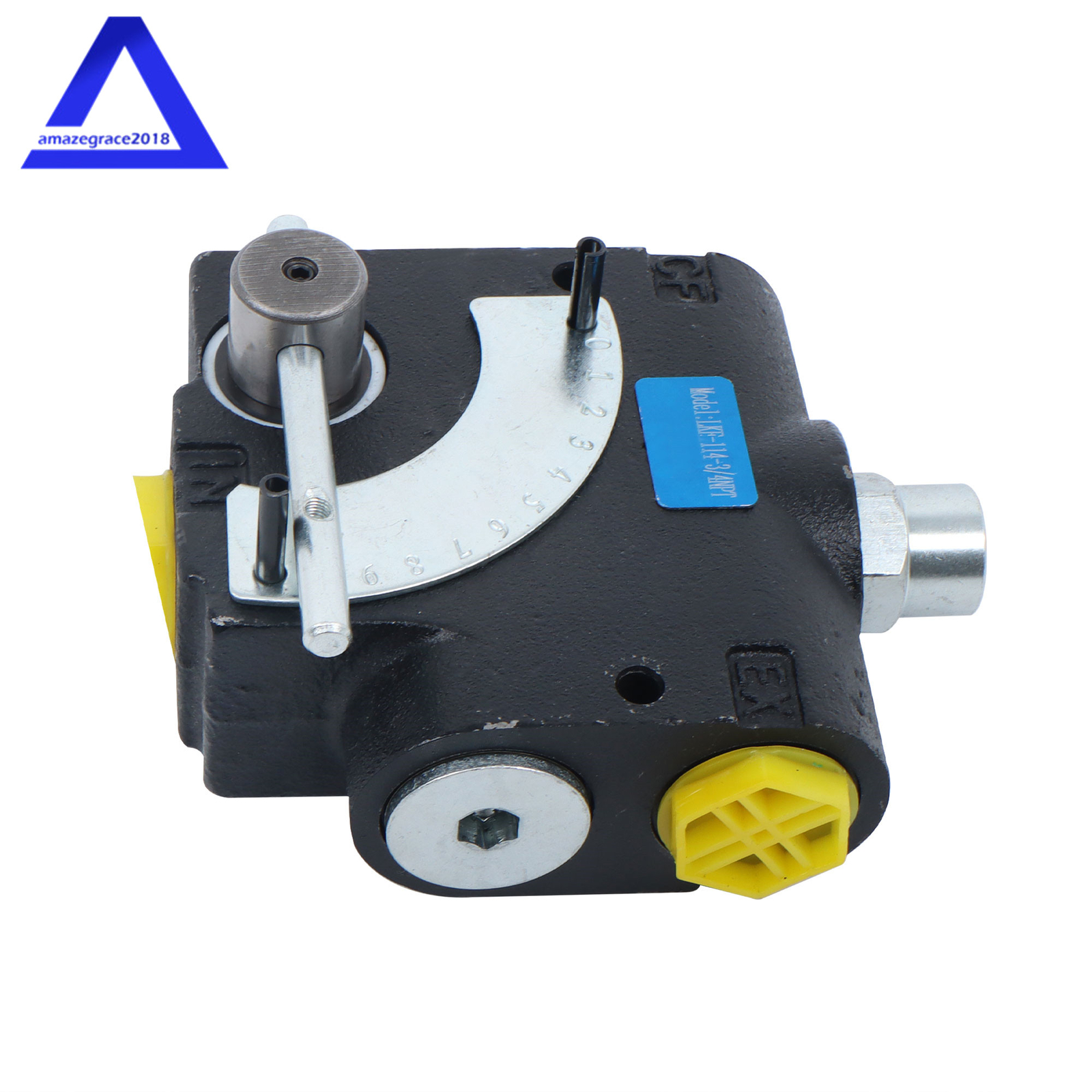 0-30 GPM, Hydraulic Adjustable Variable Flow Control Valve w/ Relief, 3/4” NPT