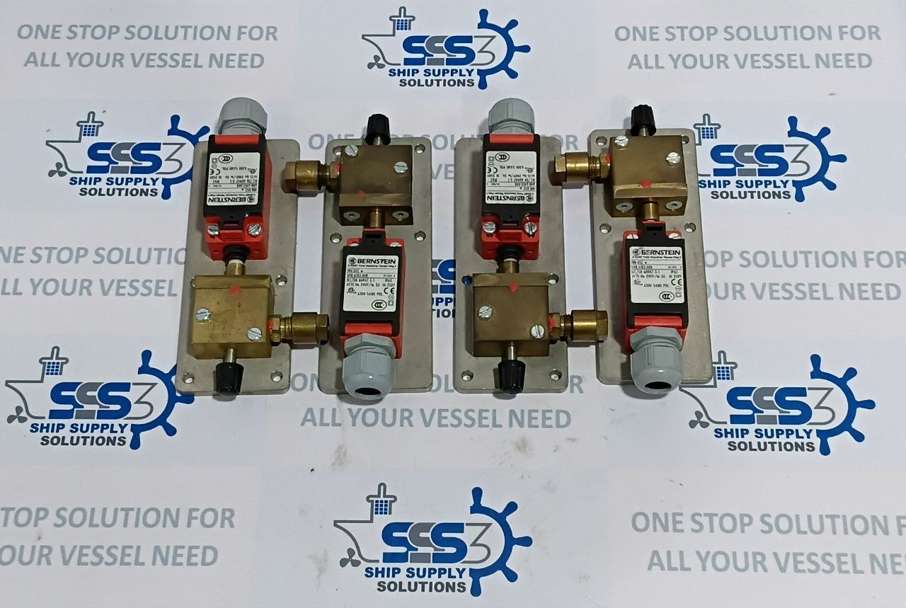 Bernstein I88-U1Z w Limit Switch 608.6103.008 AC15 Ue 240V/Ie 3A Ui 250V IP65
