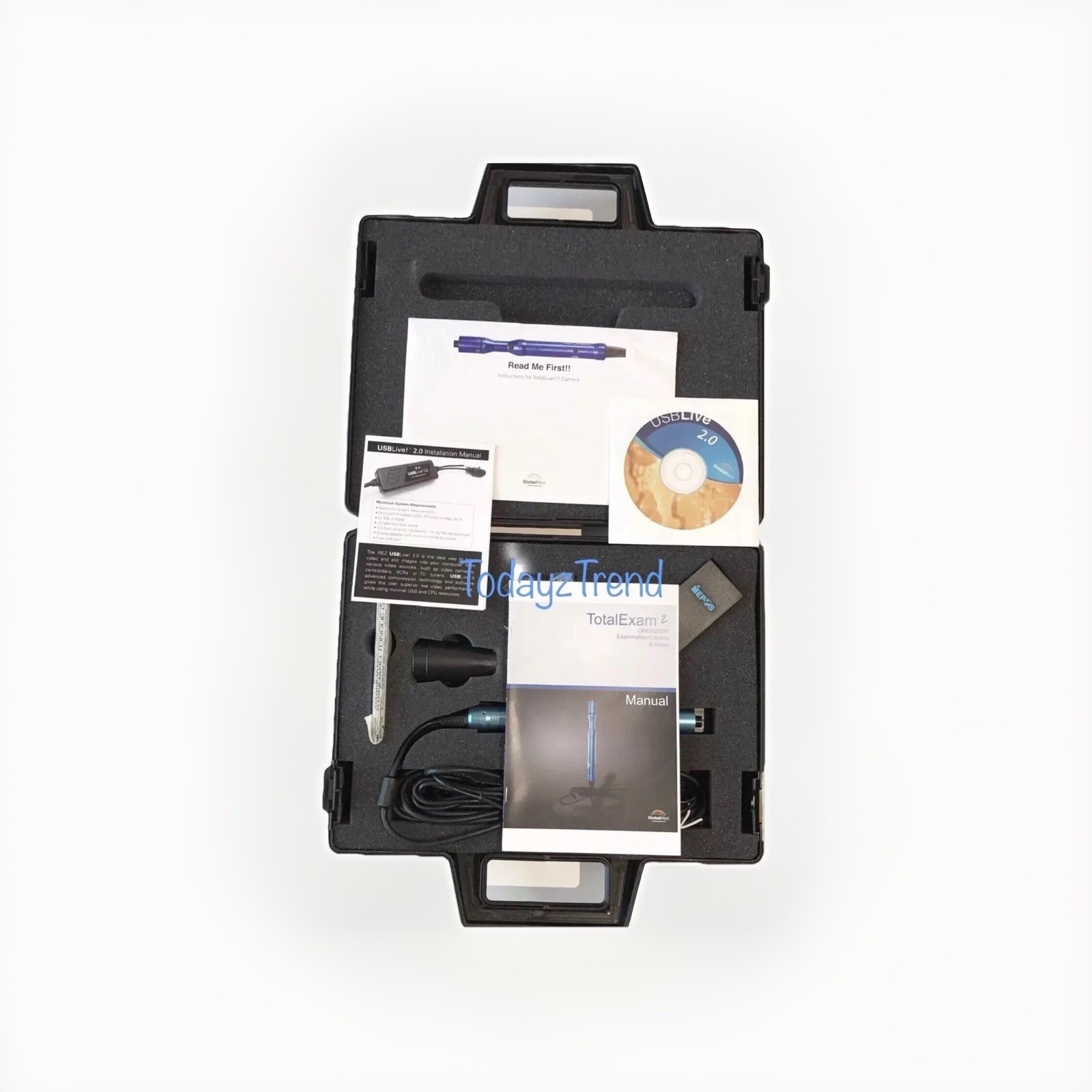 GLOBALMed GMD5502W Total Exam 2 Medical Examination Camera Introral S Video