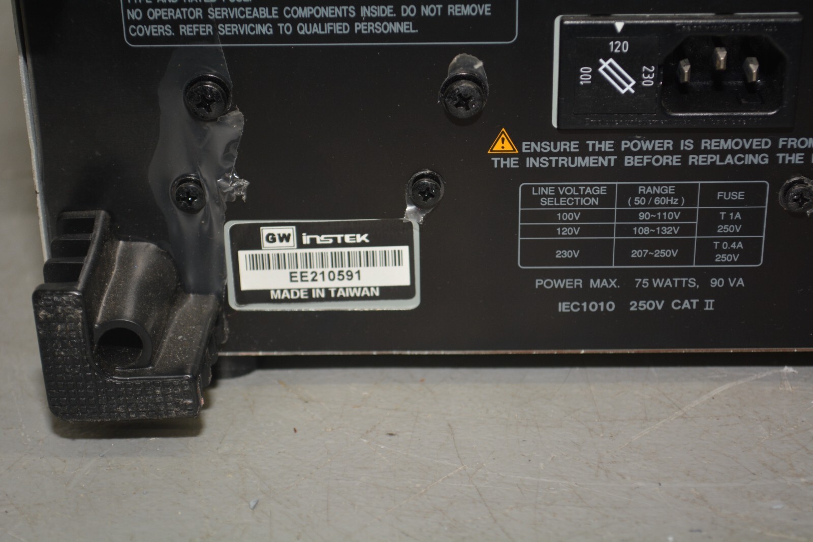^ Instek GOS-6200 Analog Oscilloscope #X2027
