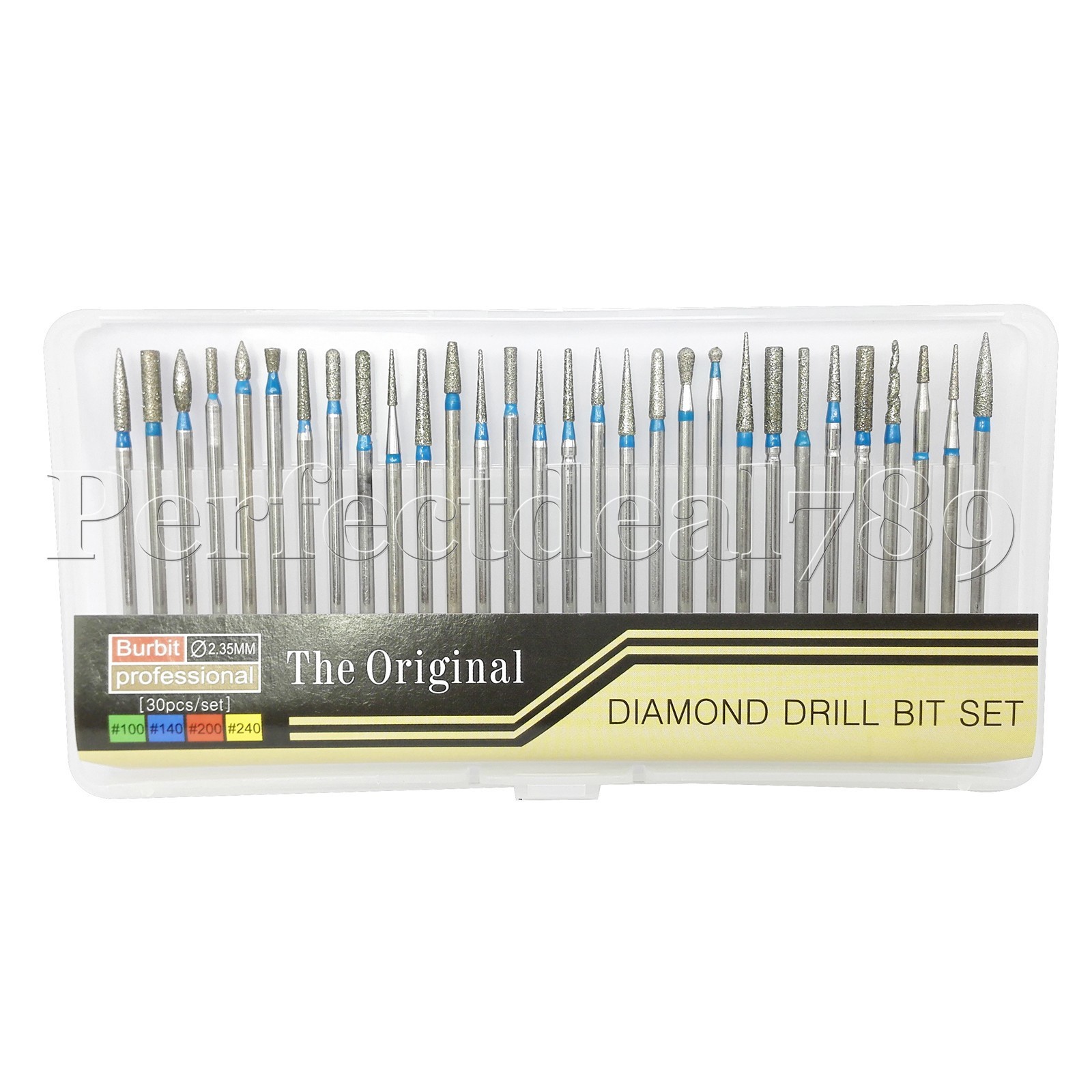 NSK Style Dental Low Speed Handpiece Straight Nose / Original Diamond Bur 2.35mm