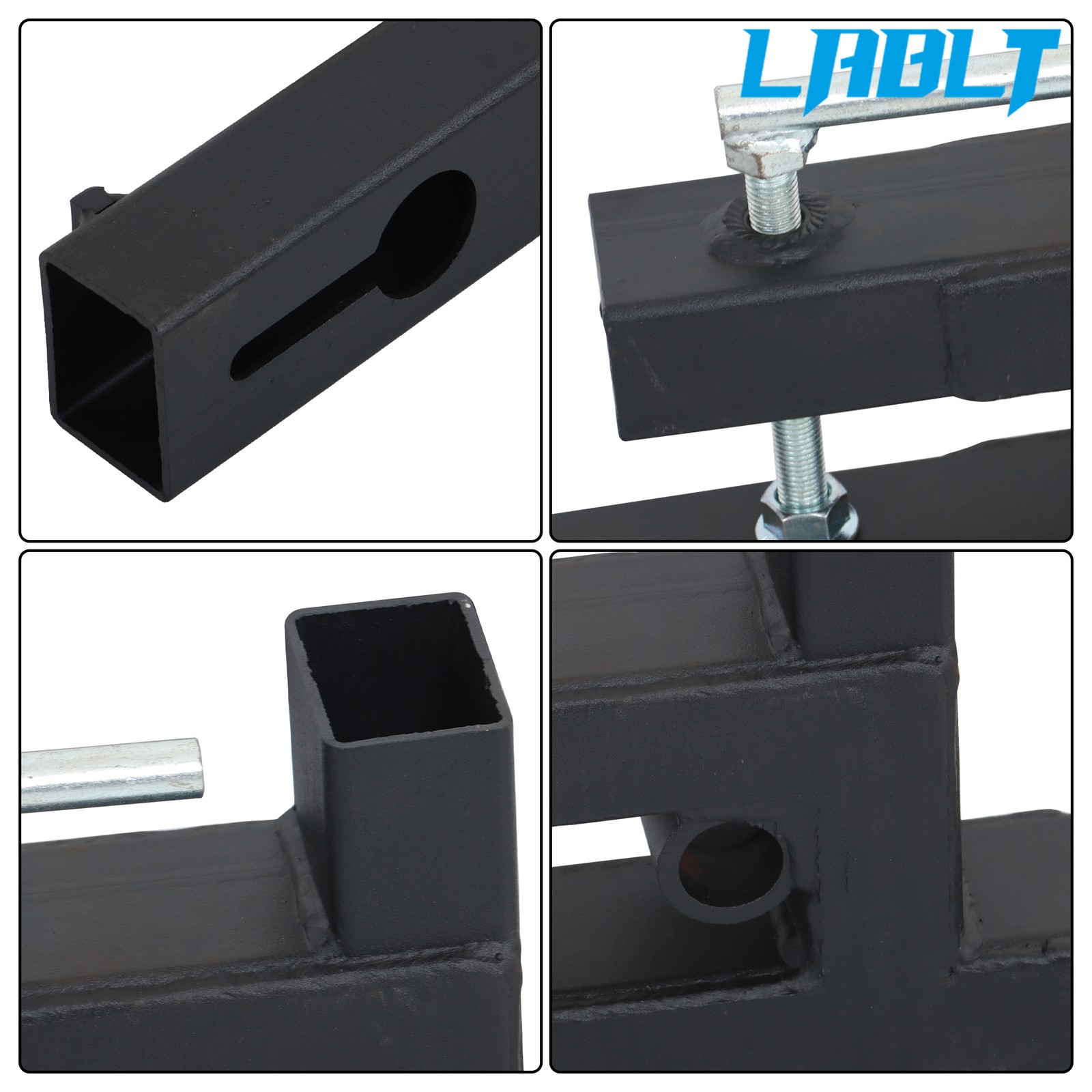 LABLT Clamp on Pallet Forks 60″ for Tractor Bucket Loader Tractor Skid Steer