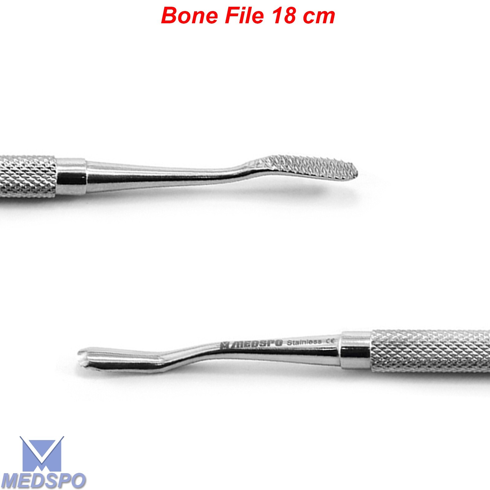 Orthopedic Surgeon Miller Bone File Scraper Dental Implant Surgical Instruments
